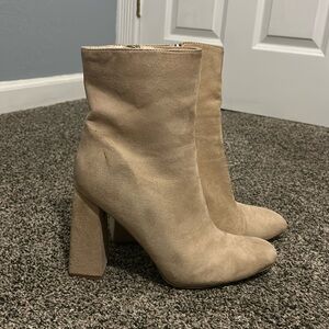 Light Pink Boot Heels